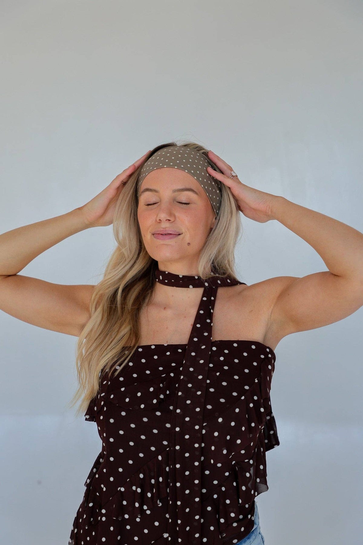 THE POLKA DOT SOFT HEADBAND