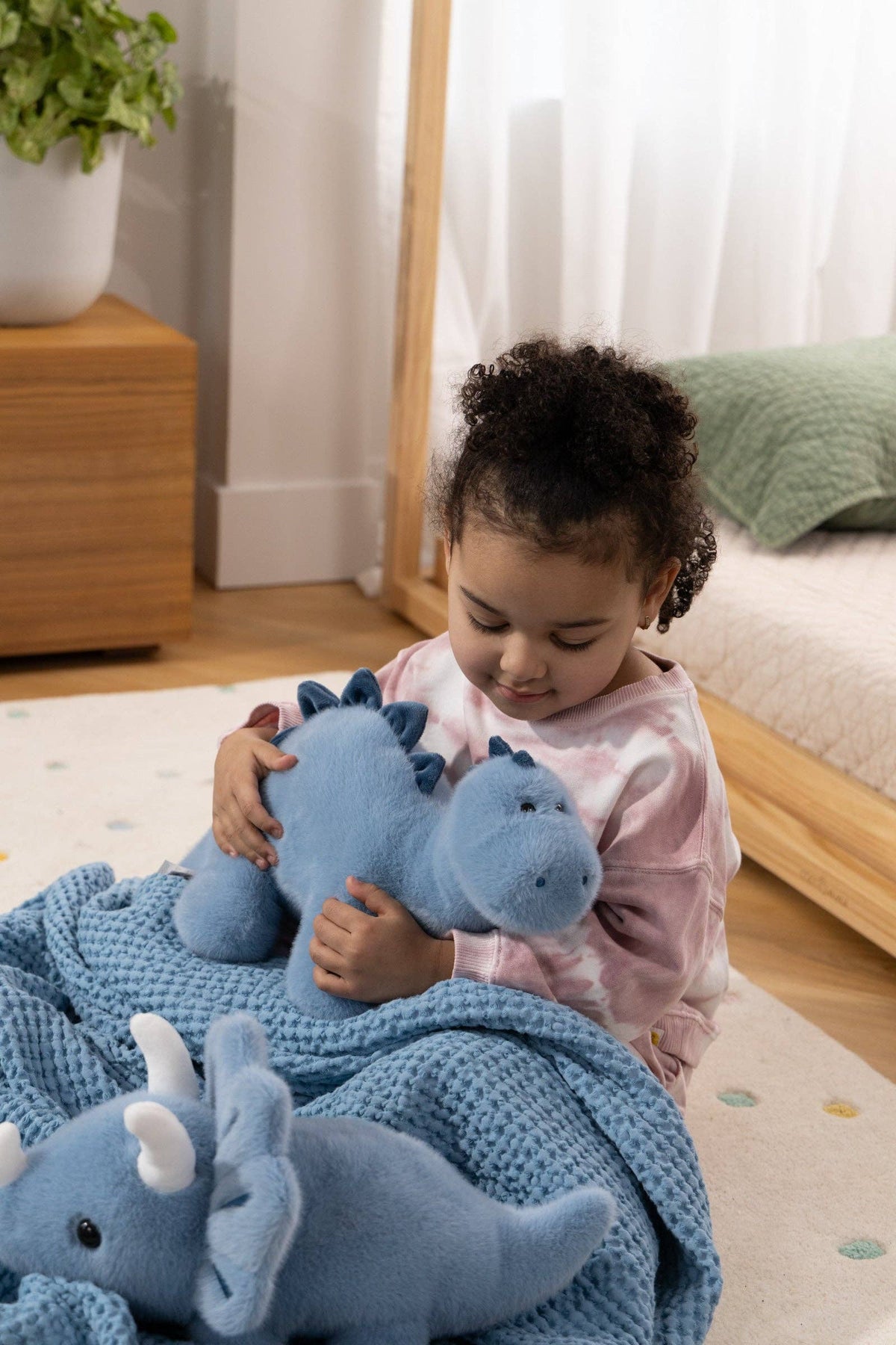 THE DINO PLUSH - BLUE DIPLODOCUS