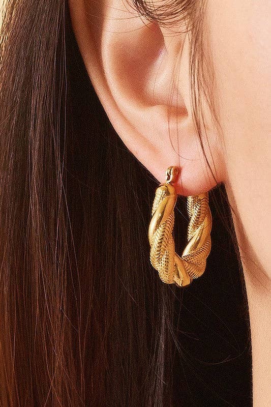 GOLD EARRINGS - XII