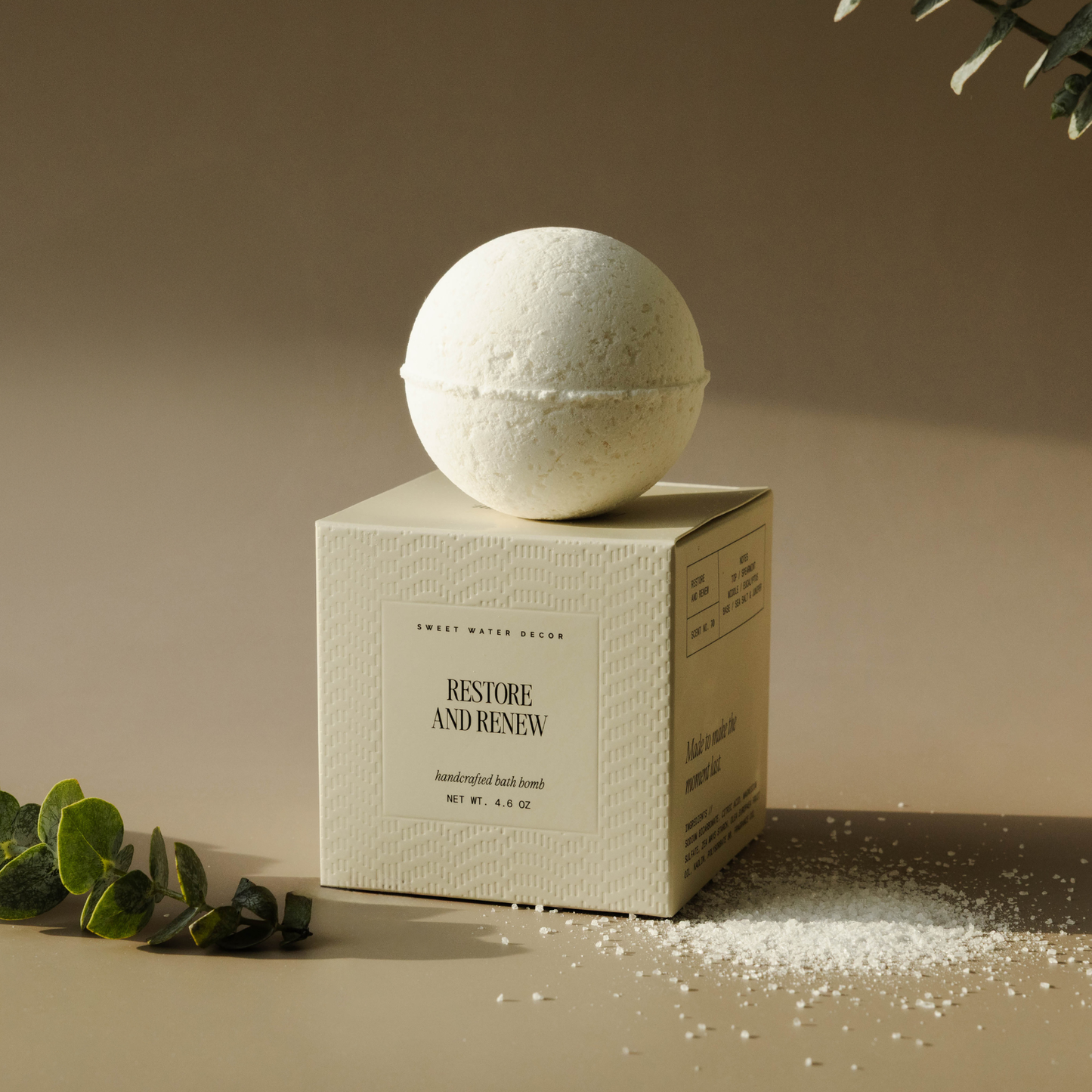 BATH BOMB | RESTORE + RENEW 4.6oz