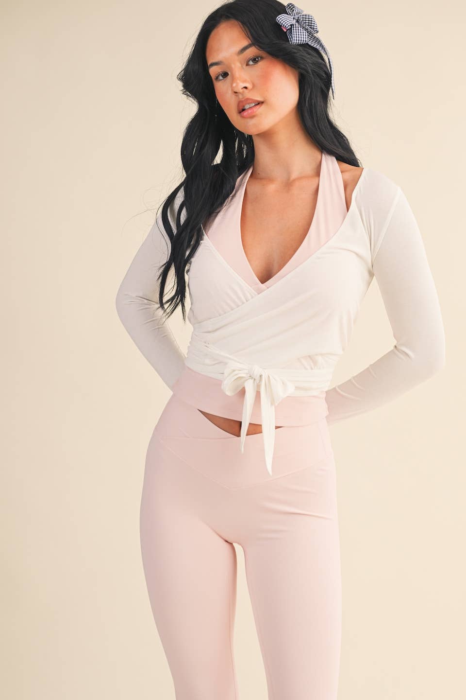 THE GRACE WRAP TOP