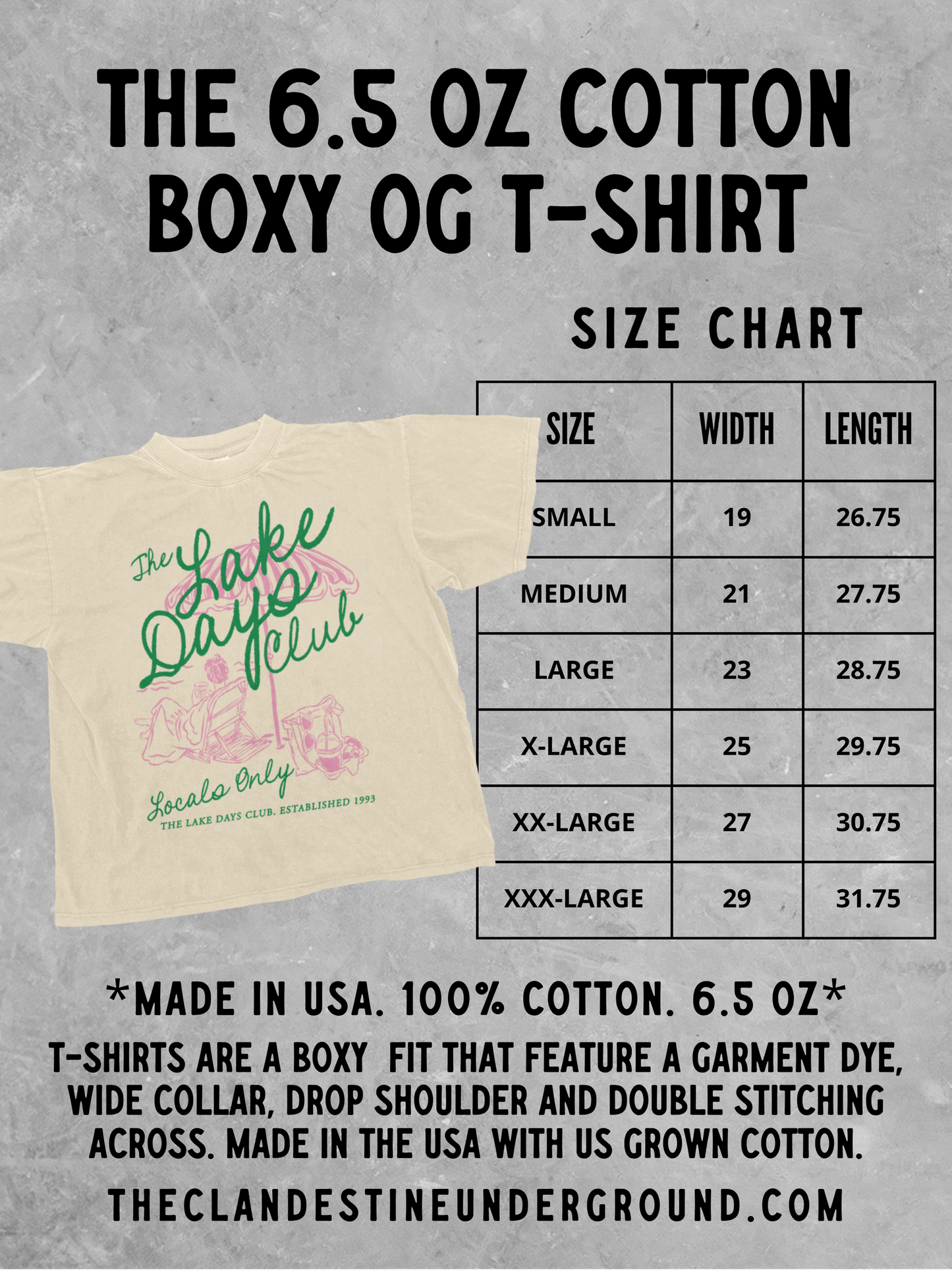 THE VINTAGE FARMERS MARKET TEE