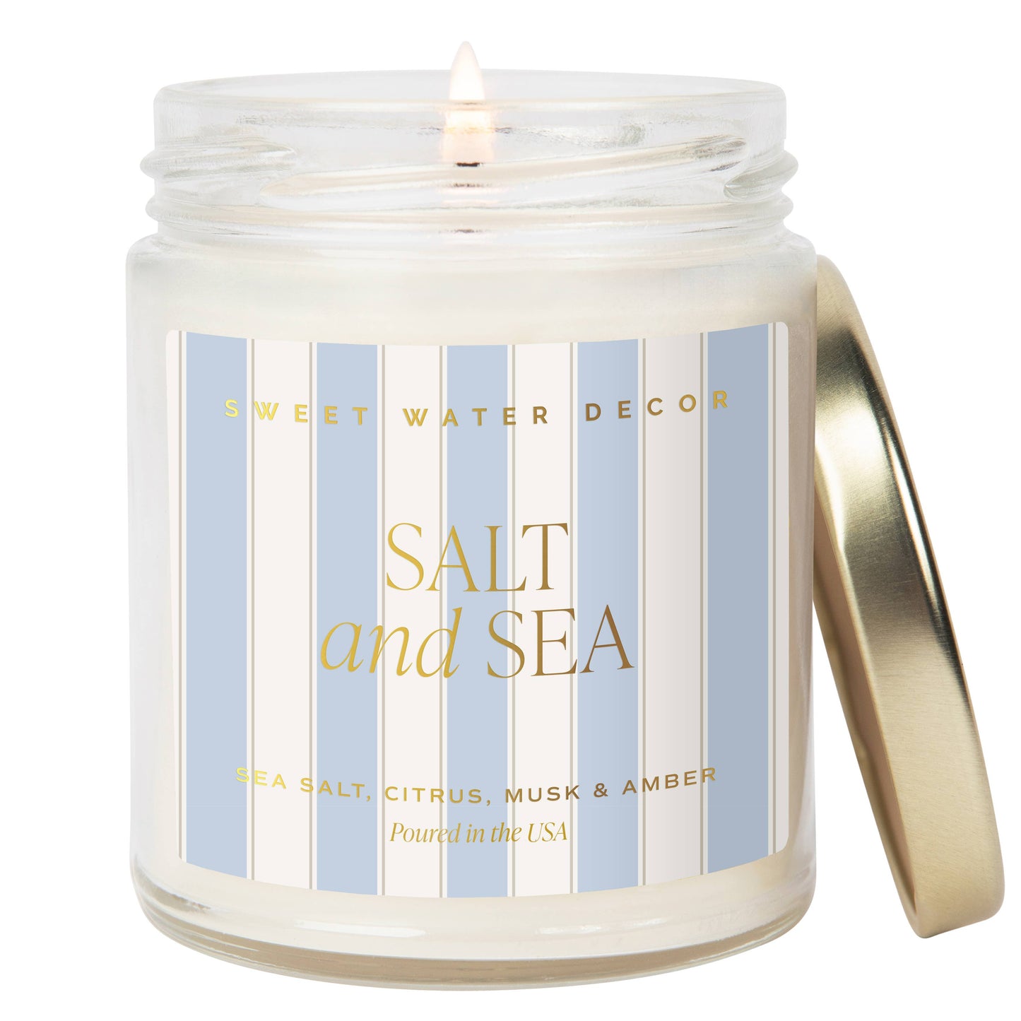 SALT AND SEA 9OZ SOY CANDLE