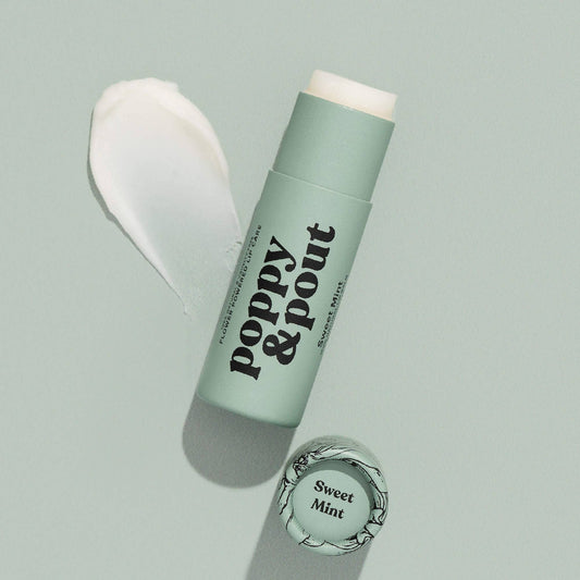 POPPY + POUT LIP BALM - SWEET MINT