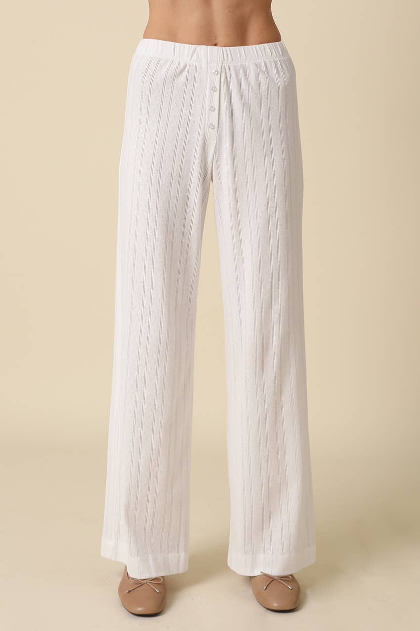 THE POINTELLE LOUNGE PANT