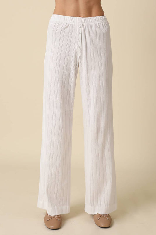 THE POINTELLE LOUNGE PANT