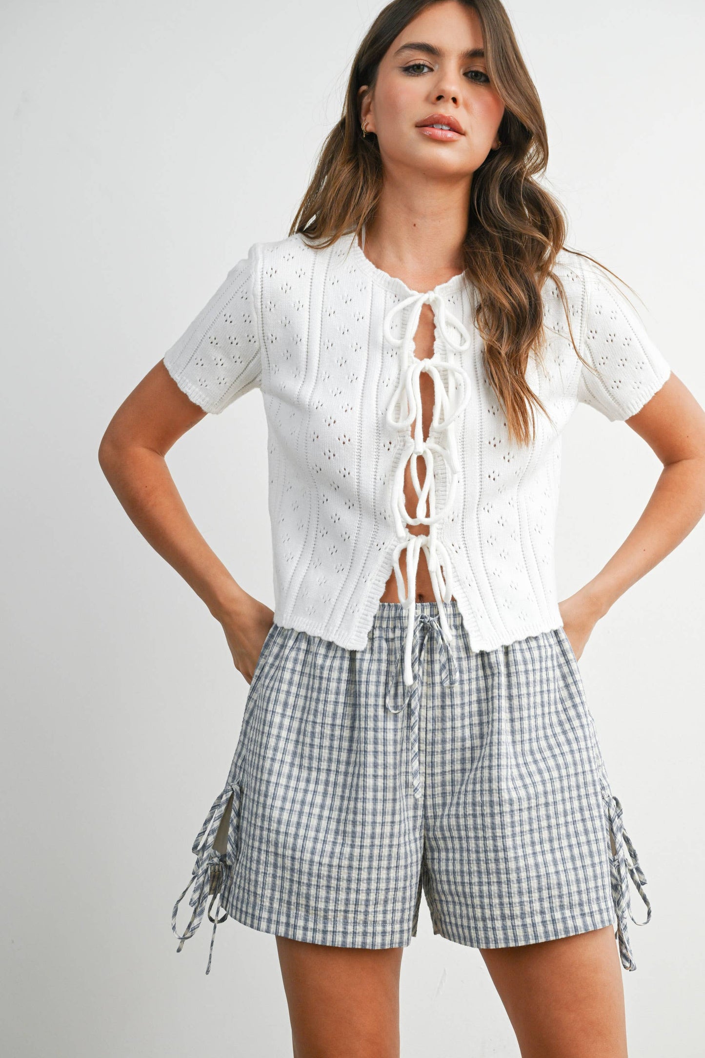 THE JUNE SIDE-TIE SHORT