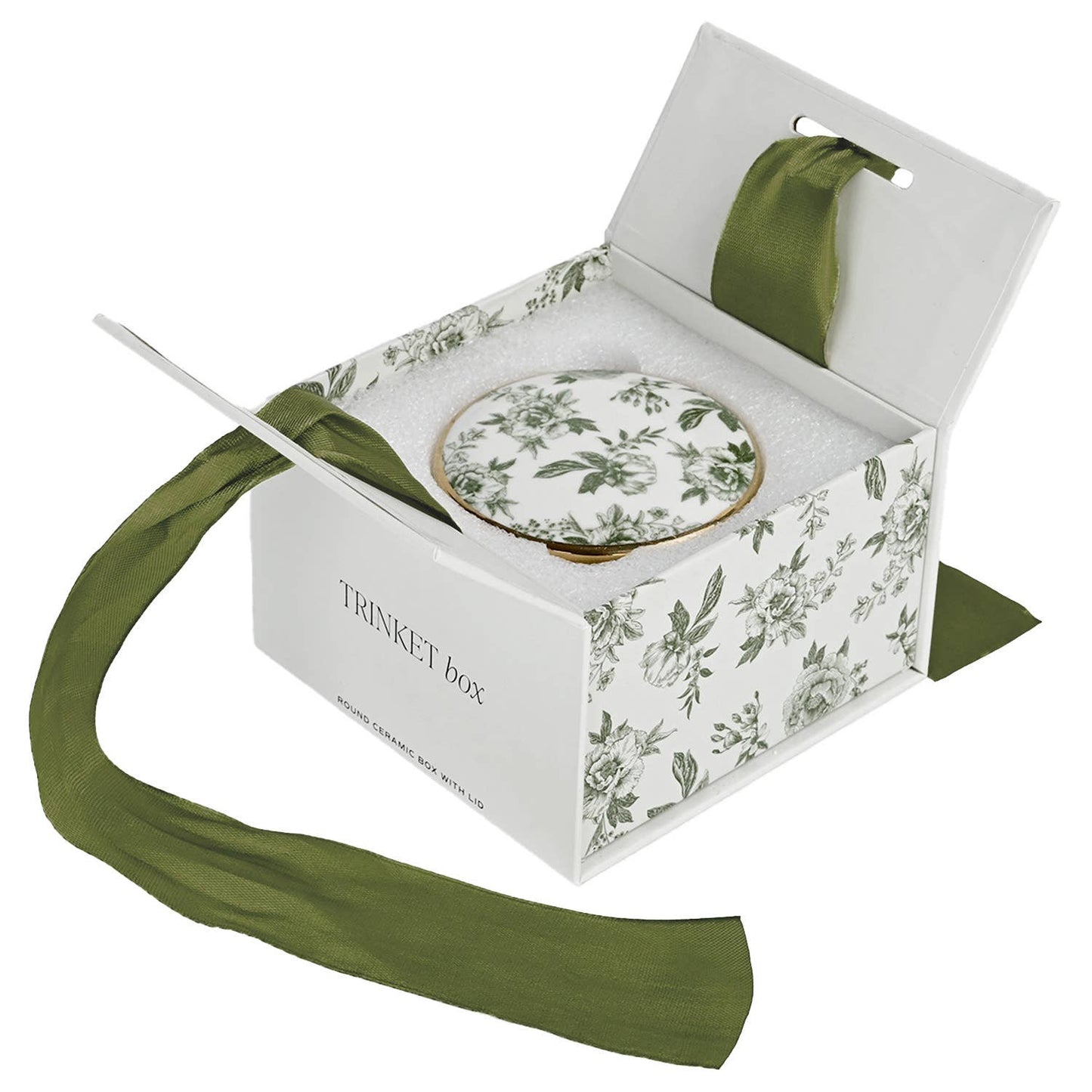 TRINKET DISH | GREEN DELFT
