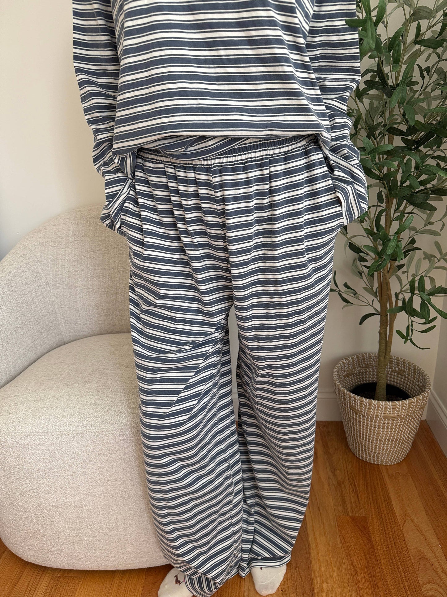 THE MARLOW STRIPE LOUNGE SET