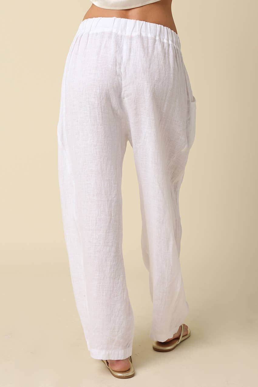 THE RELAXED LINEN PANT