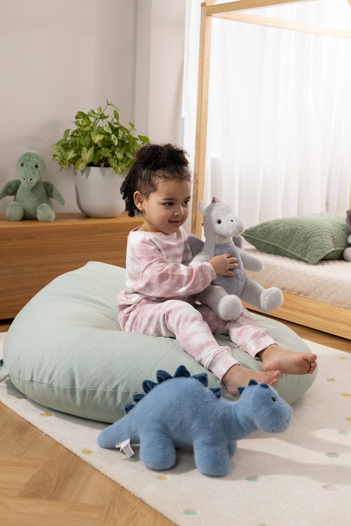 THE DINO PLUSH - BLUE DIPLODOCUS