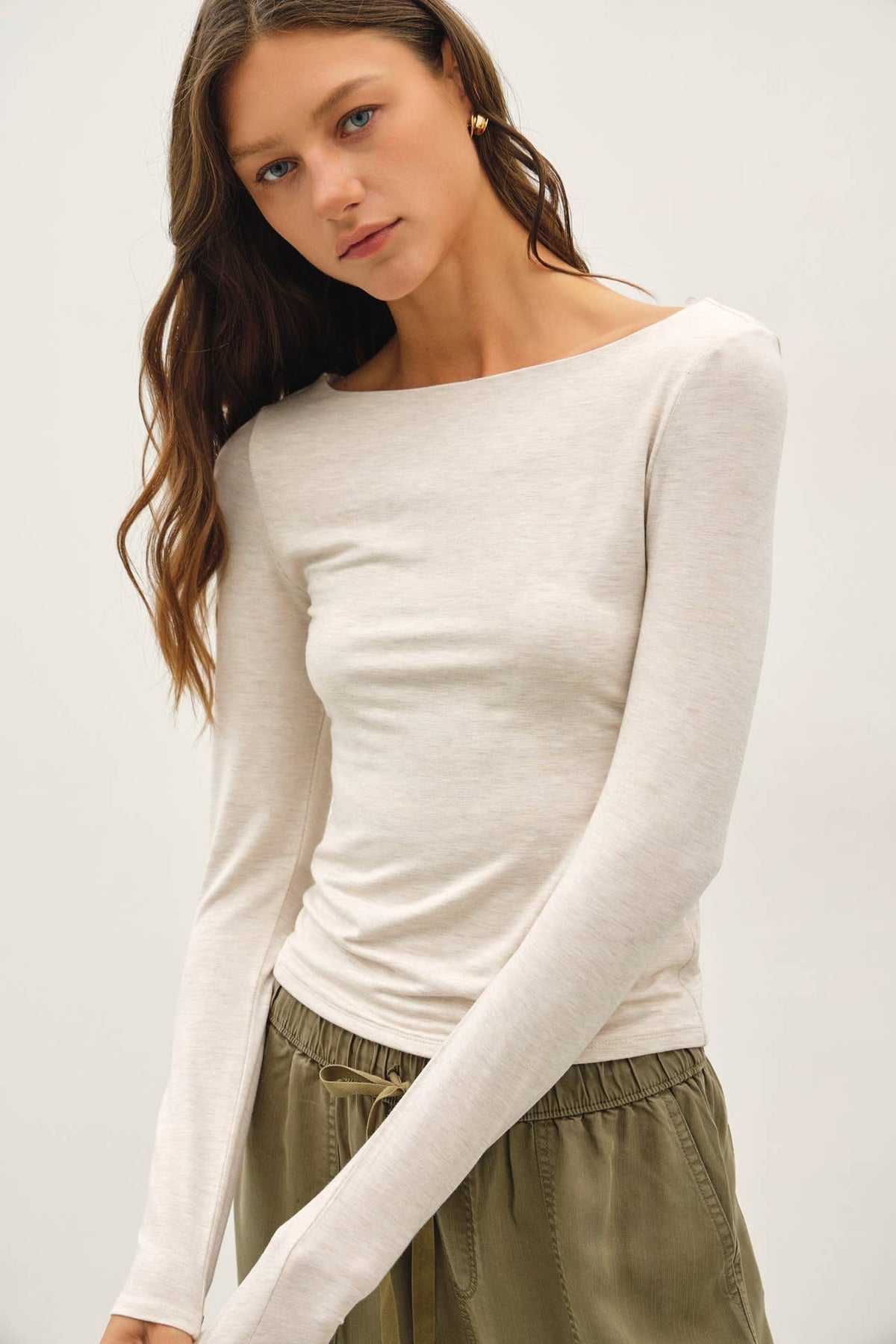 THE EVERYDAY CROPPED BOATNECK
