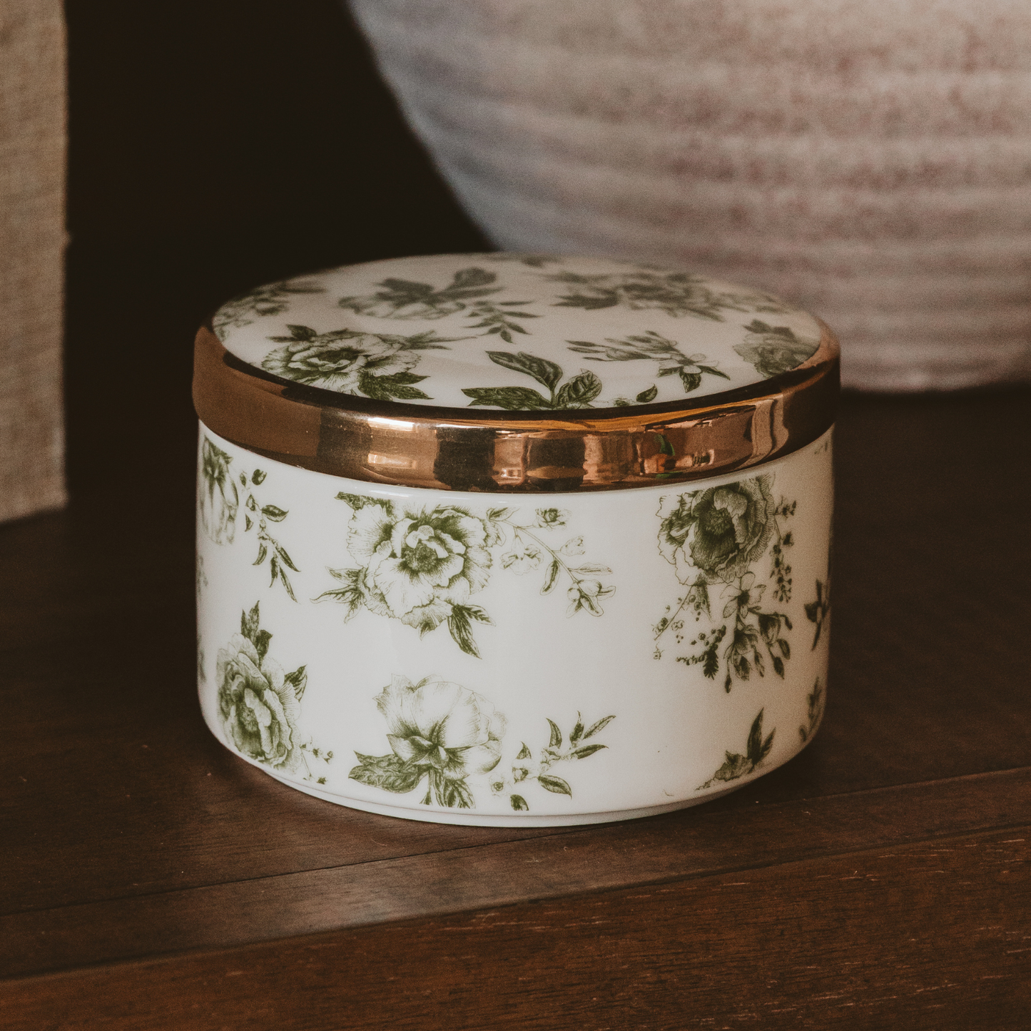 TRINKET DISH | GREEN DELFT