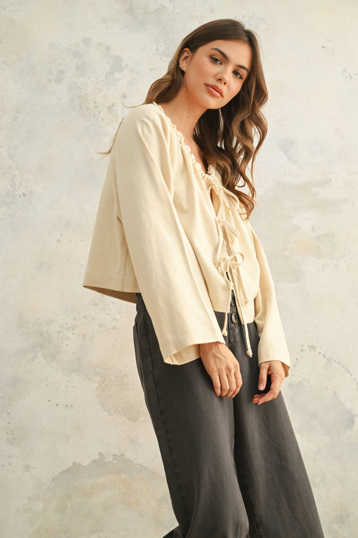 THE SEABROOK TIE TOP