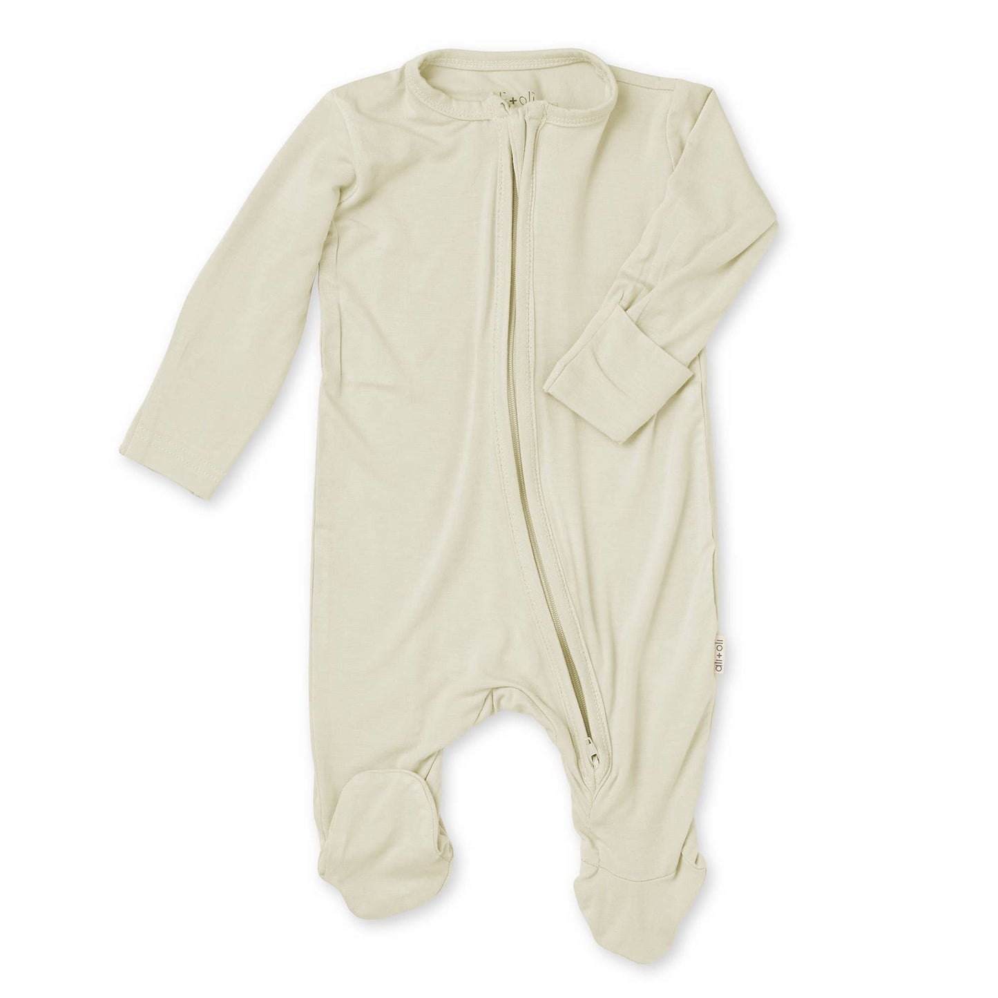 BAMBOO ZIP PJ | Sage