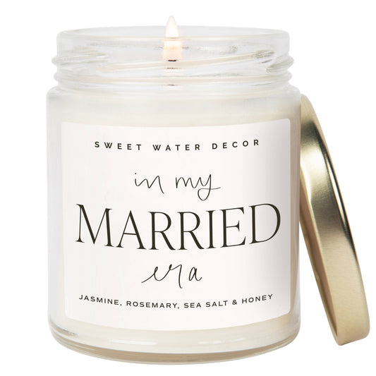IN MY MARRIED ERA 9oz SOY CANDLE