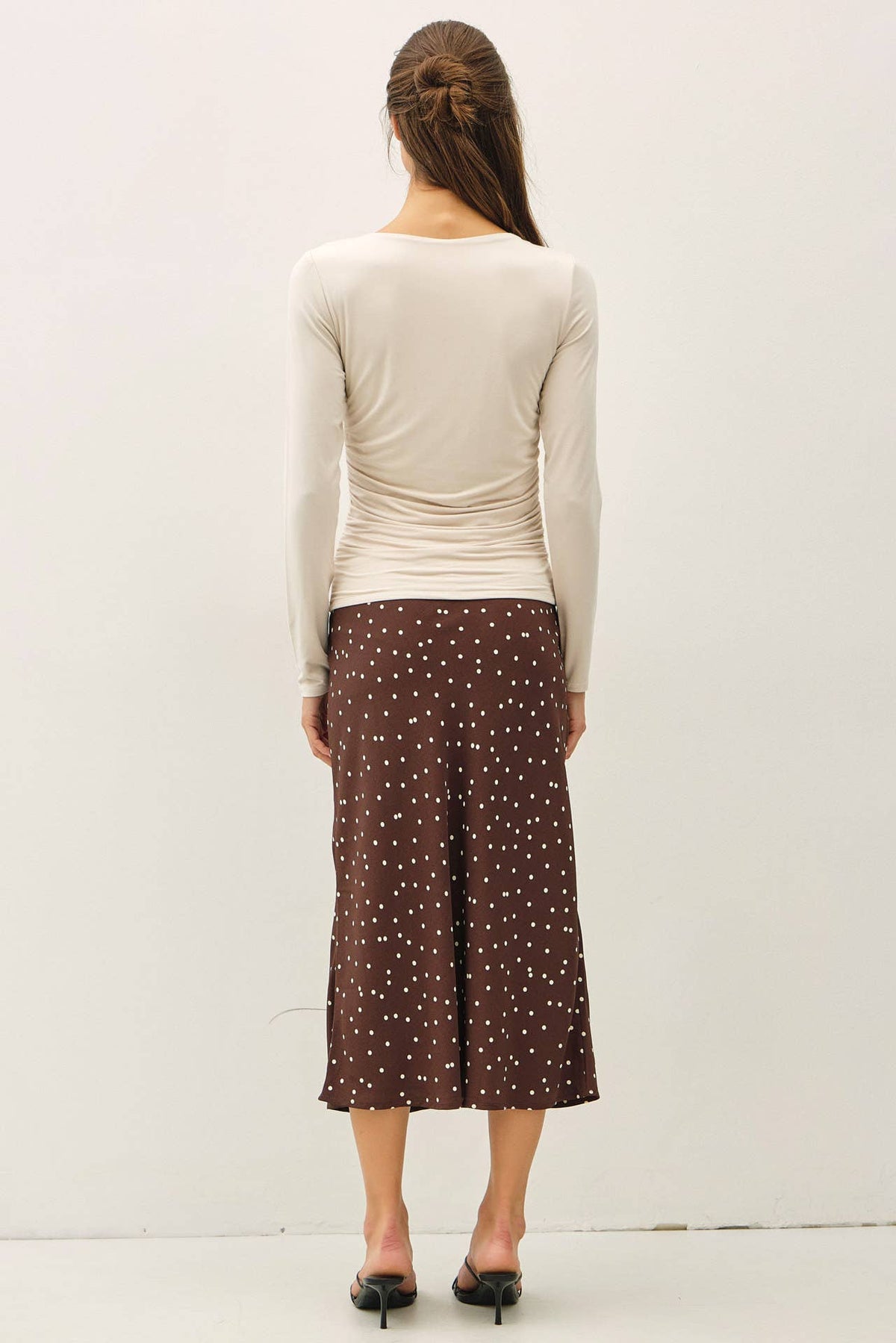 THE EVERYDAY RUCHED BOATNECK