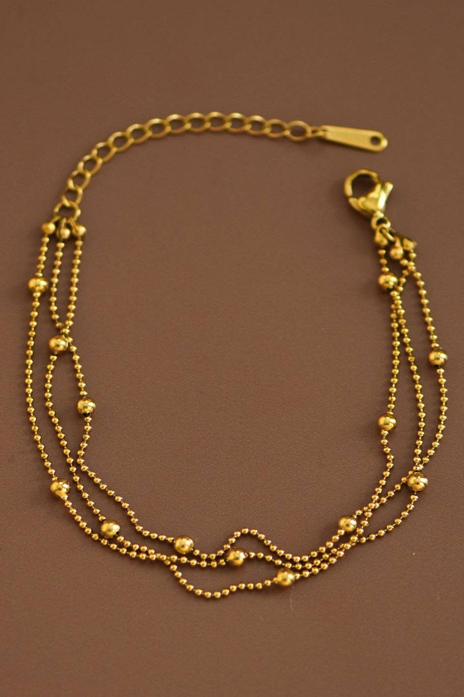 LAYERED GOLD BRACELET