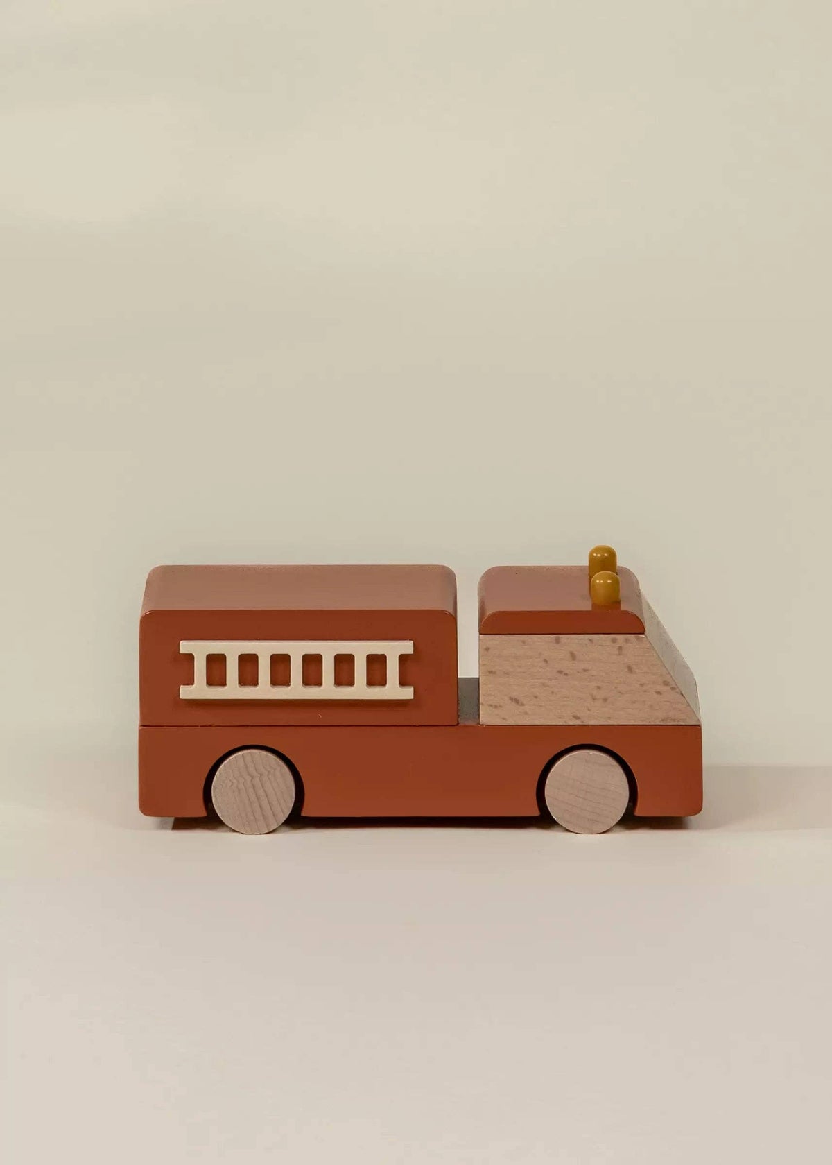 THE WOODEN VEHICLE - FIRE TRUCK