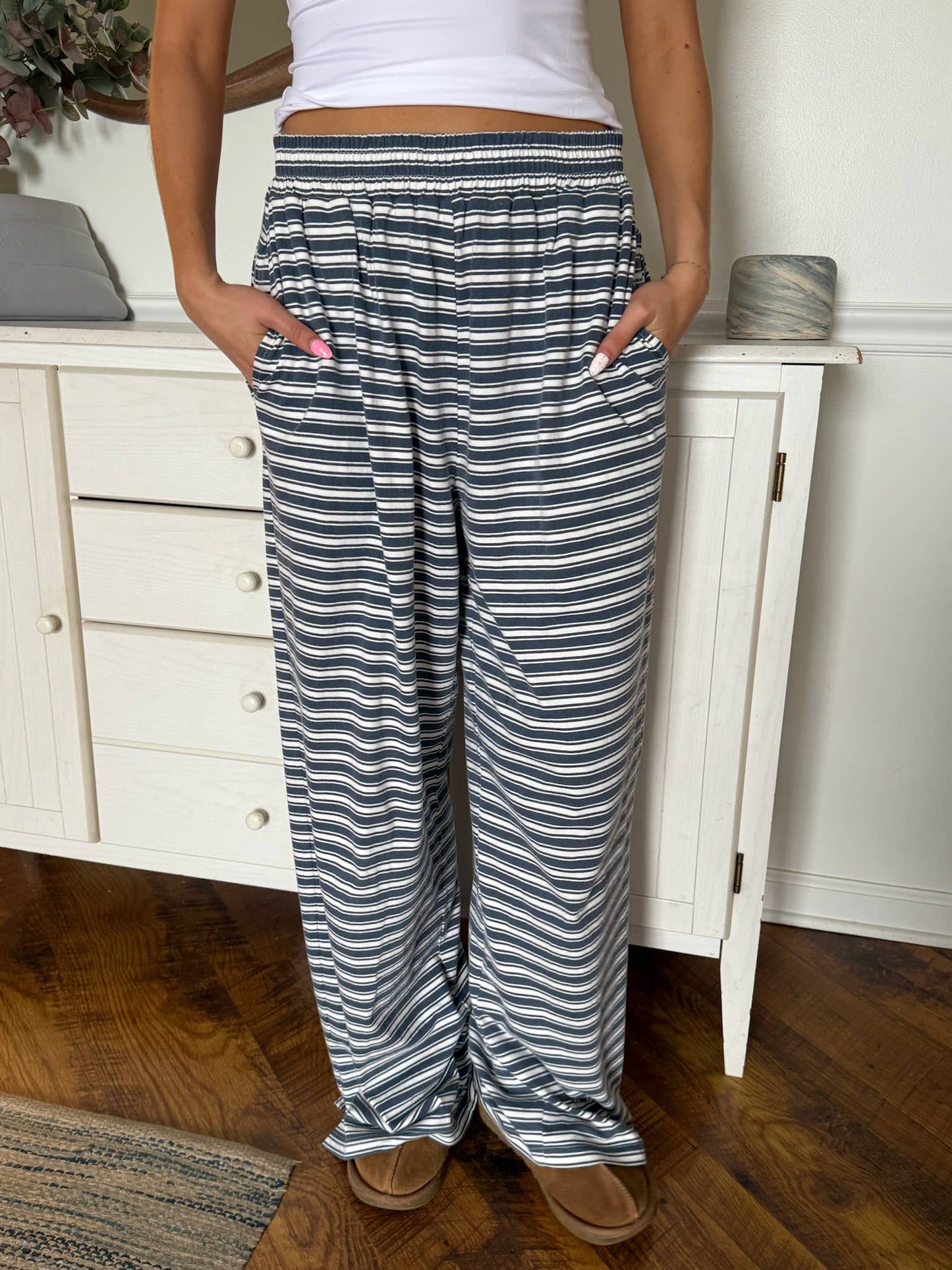 THE MARLOW STRIPE LOUNGE SET