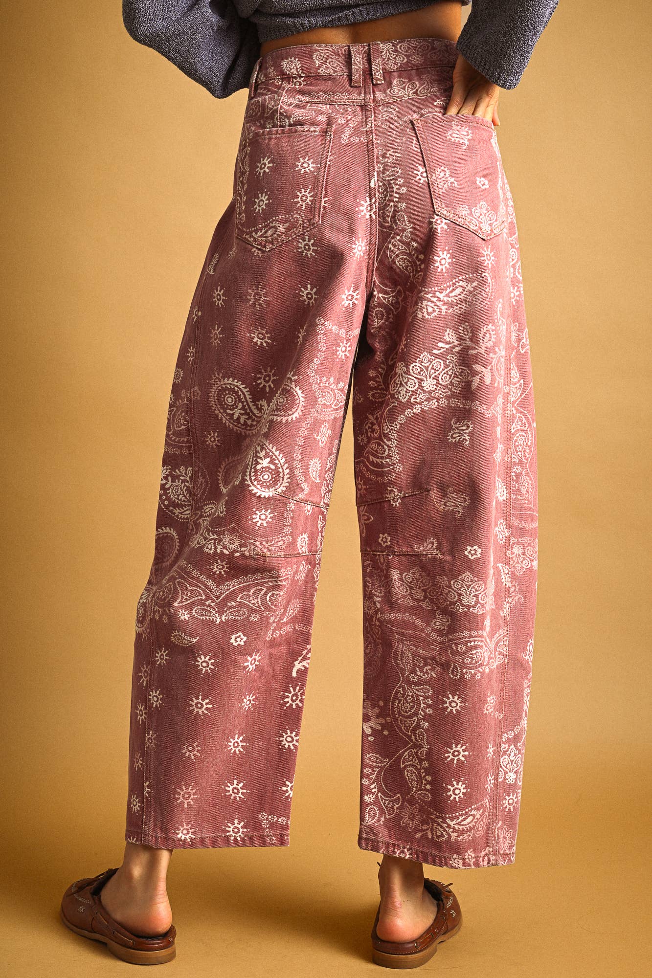 THE SIENNA BARREL PANT
