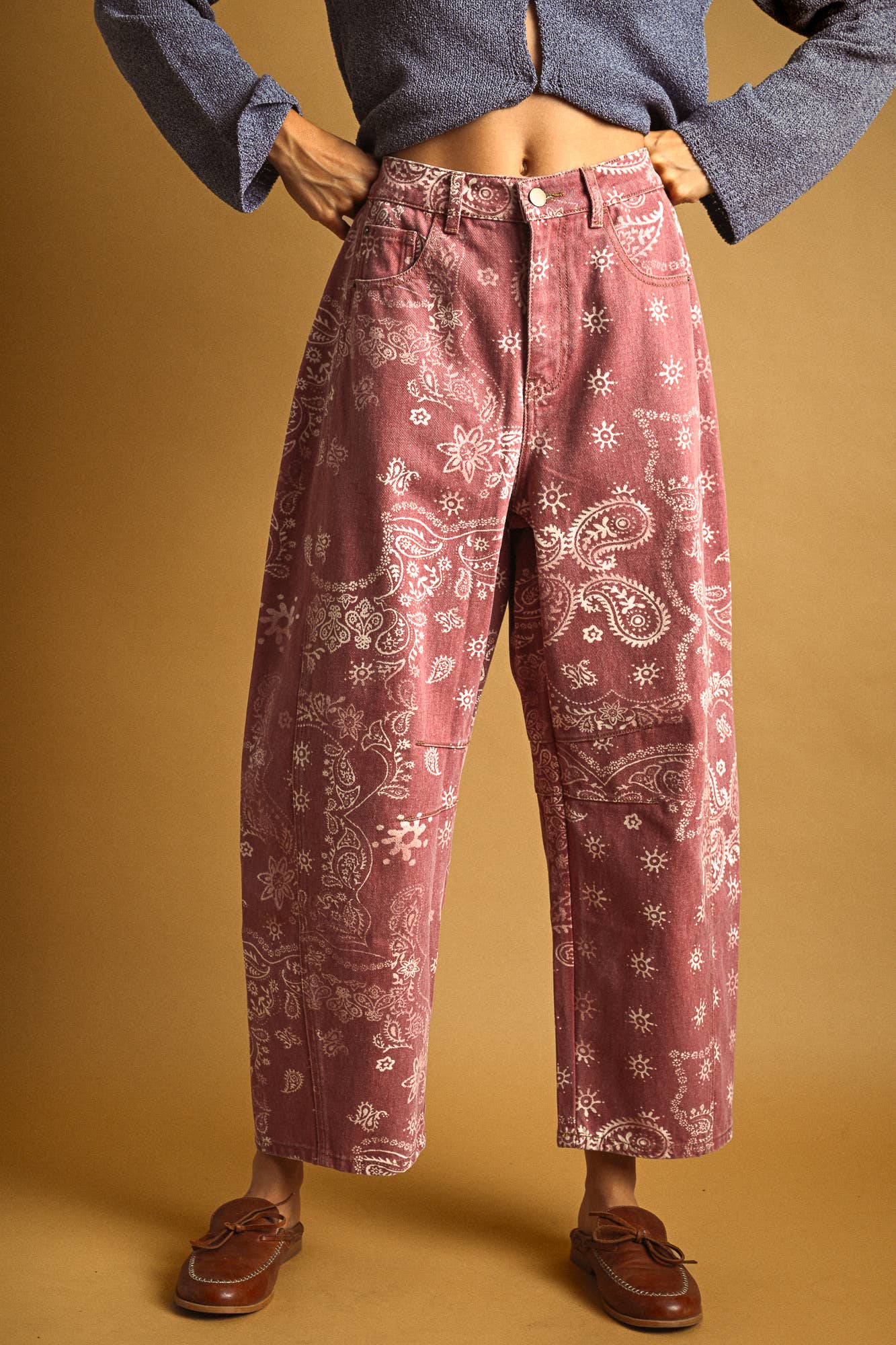 THE SIENNA BARREL PANT