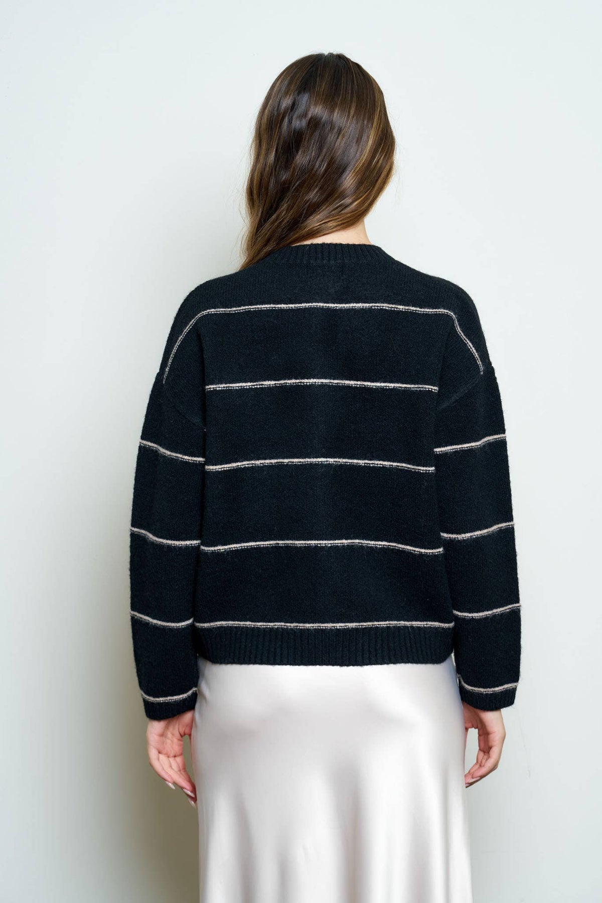 THE HERITAGE STRIPE CARDIGAN