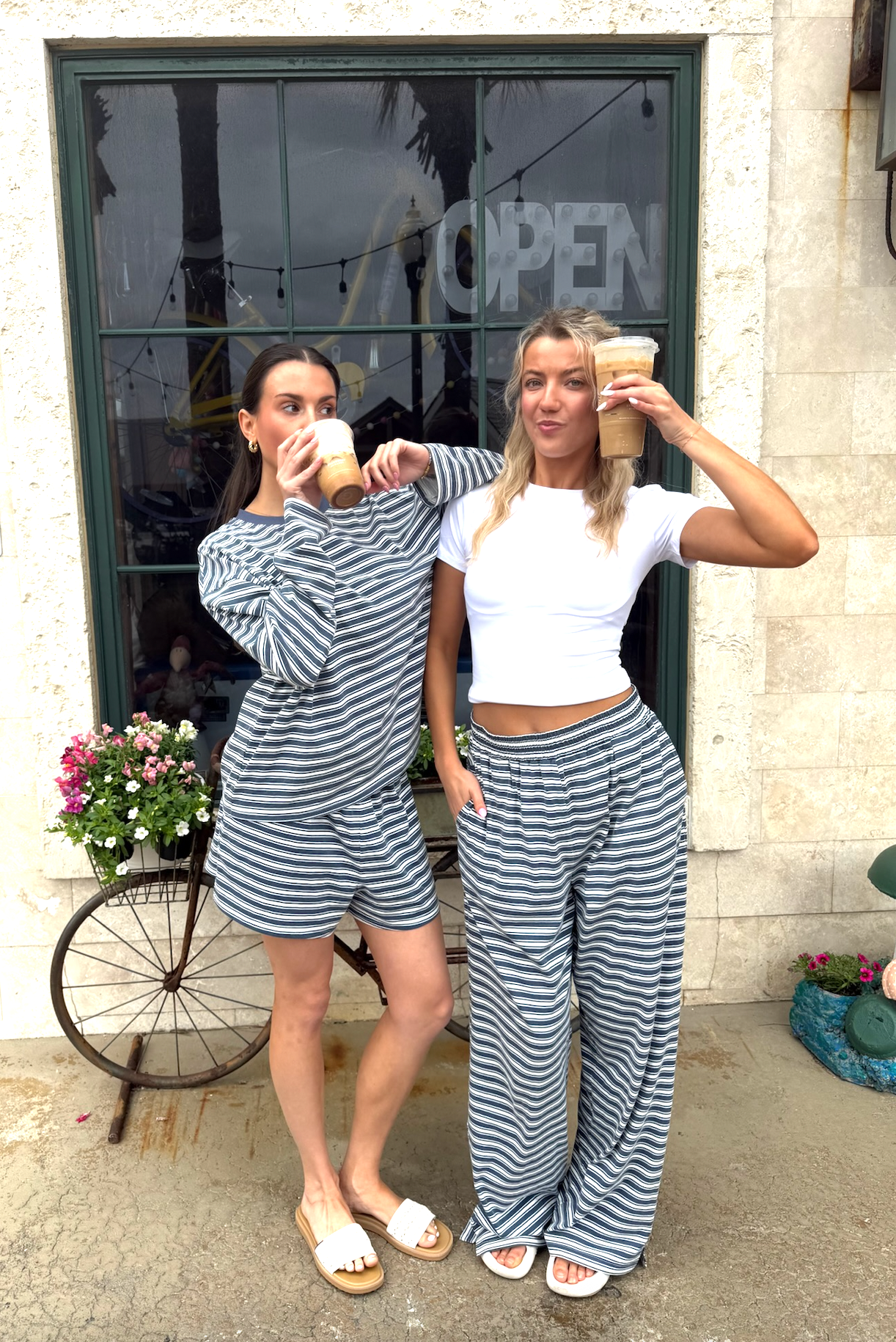 THE MARLOW STRIPE LOUNGE SET
