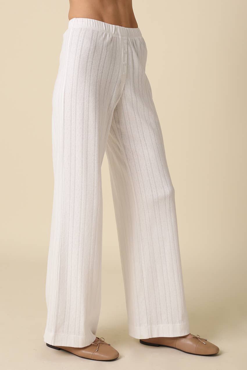 THE POINTELLE LOUNGE PANT