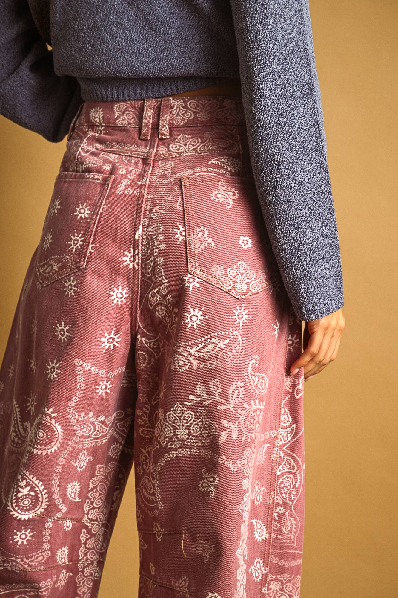 THE SIENNA BARREL PANT